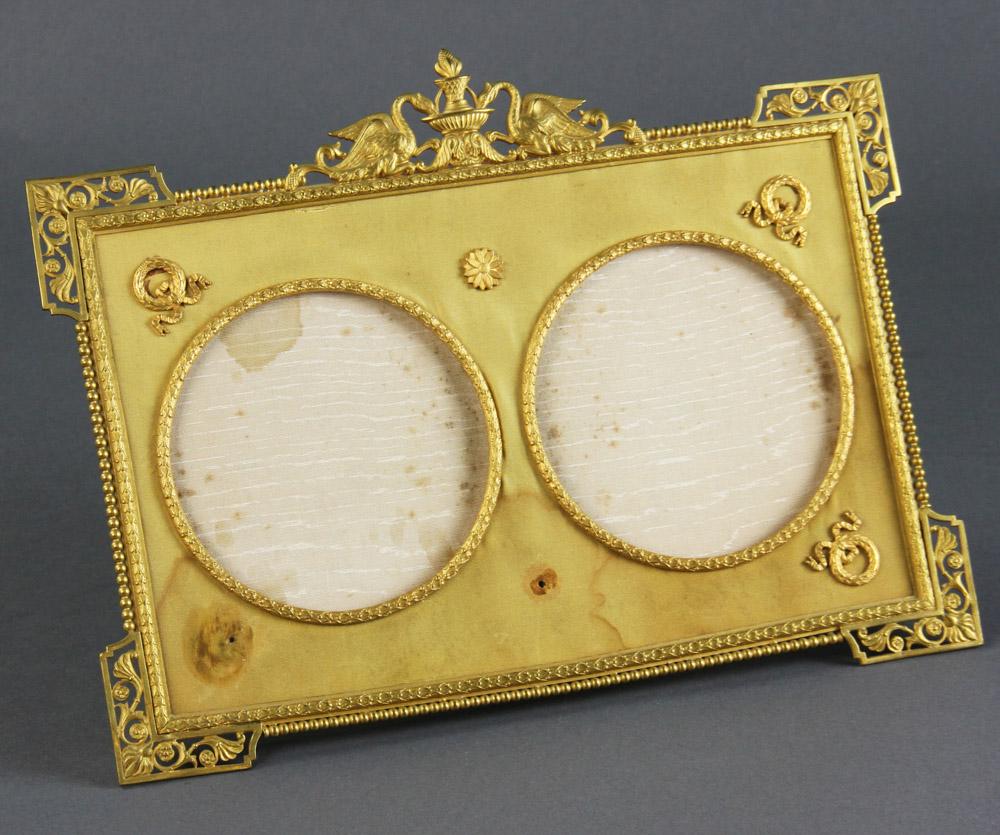 19thC French Empire Gilt Bronze Picture Frame (1 of 4)
