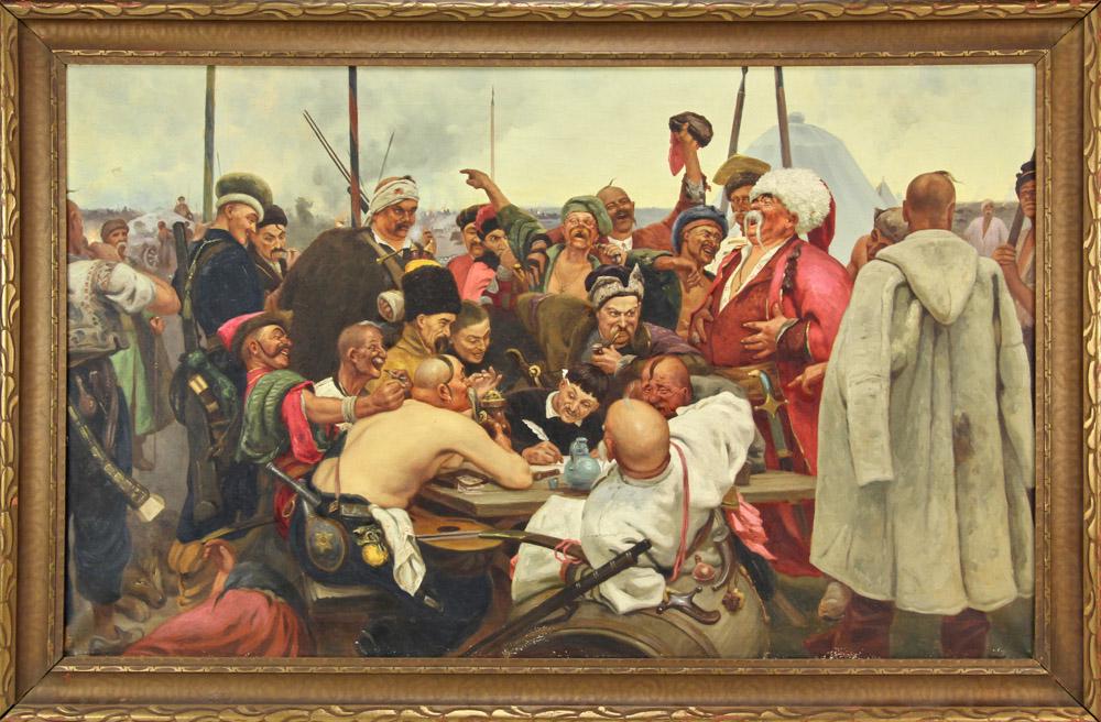 After Repin Ilya Efimovich, Oil on Canvas (1 of 5)