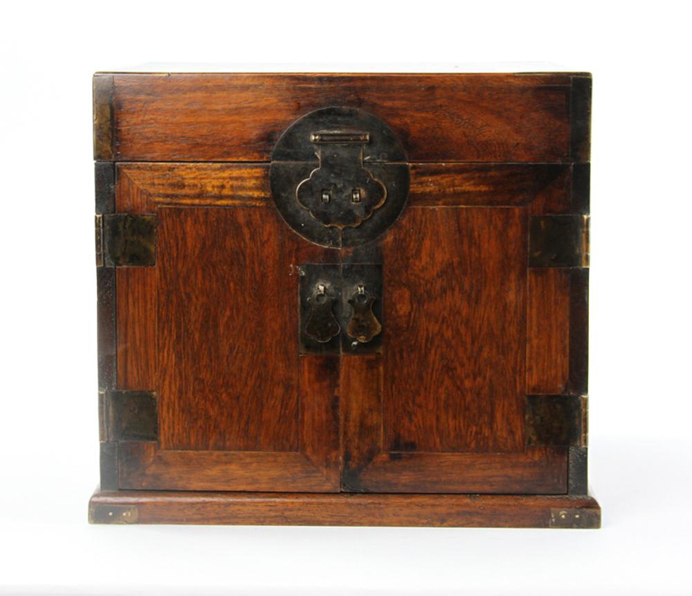 Chinese Huanghuali Jewelry Box (1 of 8)