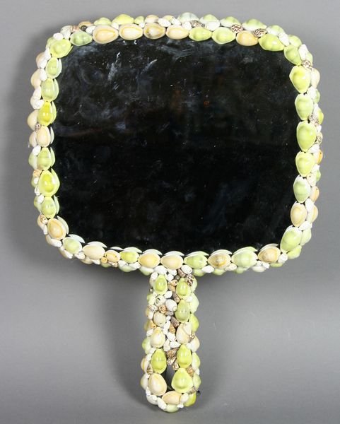 20th C. Shell Encrusted Mirrors.