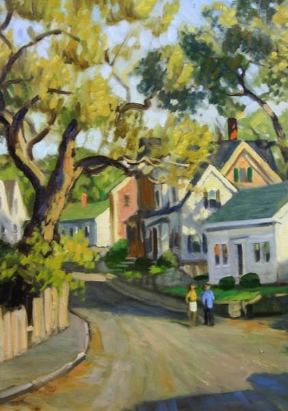 K. Knowles, East Gloucester Square, O/Board - 2
