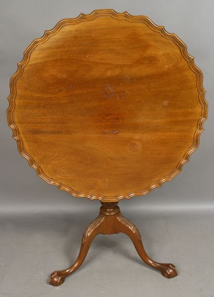 20th C. Custom Philadelphia Chippendale Table - 2