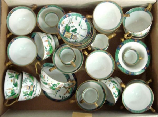 Set of Crown English Staffordshire China.