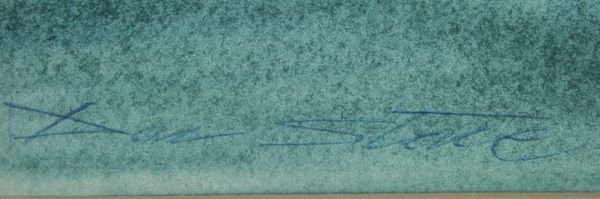 SIGNED DON STONE, BOATS AND FISHERMEN, W/C - 3