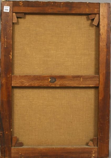 19th/20th C. AMERICAN SCHOOL PORTRAIT, O/C - 2