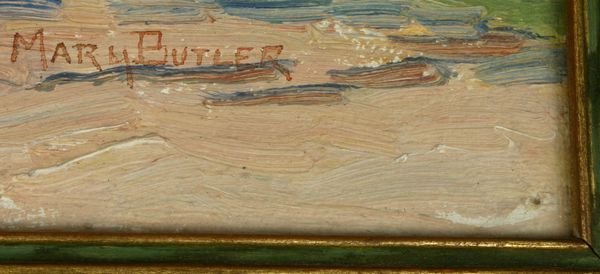 Signed Mary Cable Butler, Landscape, o/b - 2