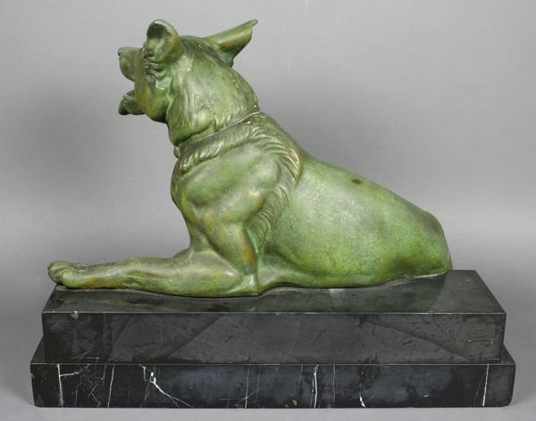 20th C. Sculpture of German Shepherd - 2