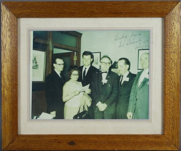 John F. Kennedy Autographed Letter. - 4