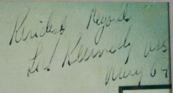 John F. Kennedy Autographed Letter. - 5