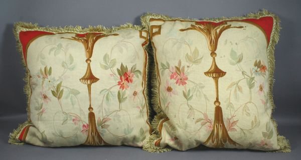 (2) Tapestry Pillows