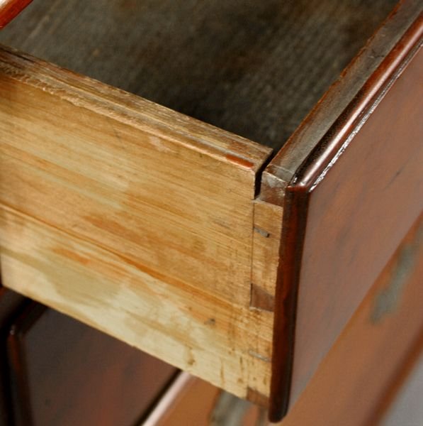 18th C. Cherry Chippendale Chest - 2