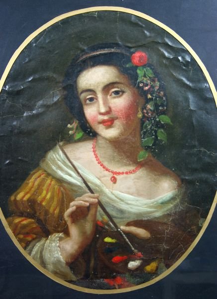 19th C., Portrait of Young Woman - 2