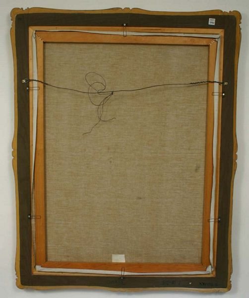 SIGNED ANTONIO SEREIX, PORTRAIT OF WOMAN, O/C - 3