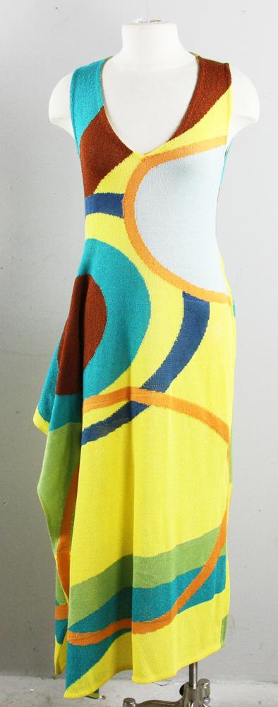Missoni Multicolored Maxi Dress: Missoni multicolored maxi dress, Italian size 44. Provenance: From a California collector.