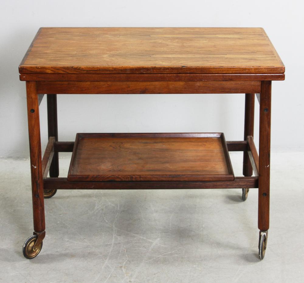 Jason Danish Tea Cart: Jason Danish tea cart, 23 1/2" H x 29 1/2" W x 19" D. Provenance: From a Beacon Hill, Boston estate.