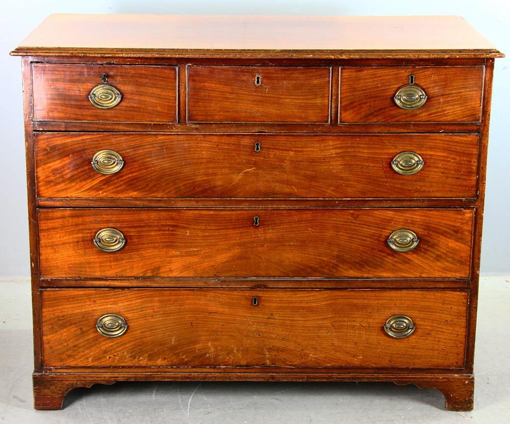 Early 19thC Georgian 5 Drawer Chest (1 of 6)
