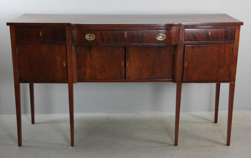 19thC Federal Mahogany Sideboard (1 of 10)