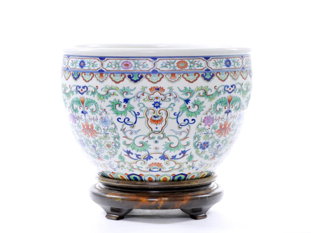 Fine Chinese Doucai Fish Bowl (1 of 4)