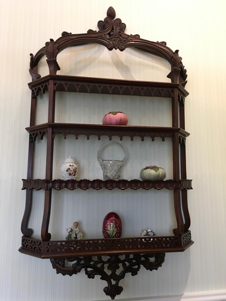 Carved Wall Shelf (1 of 1)
