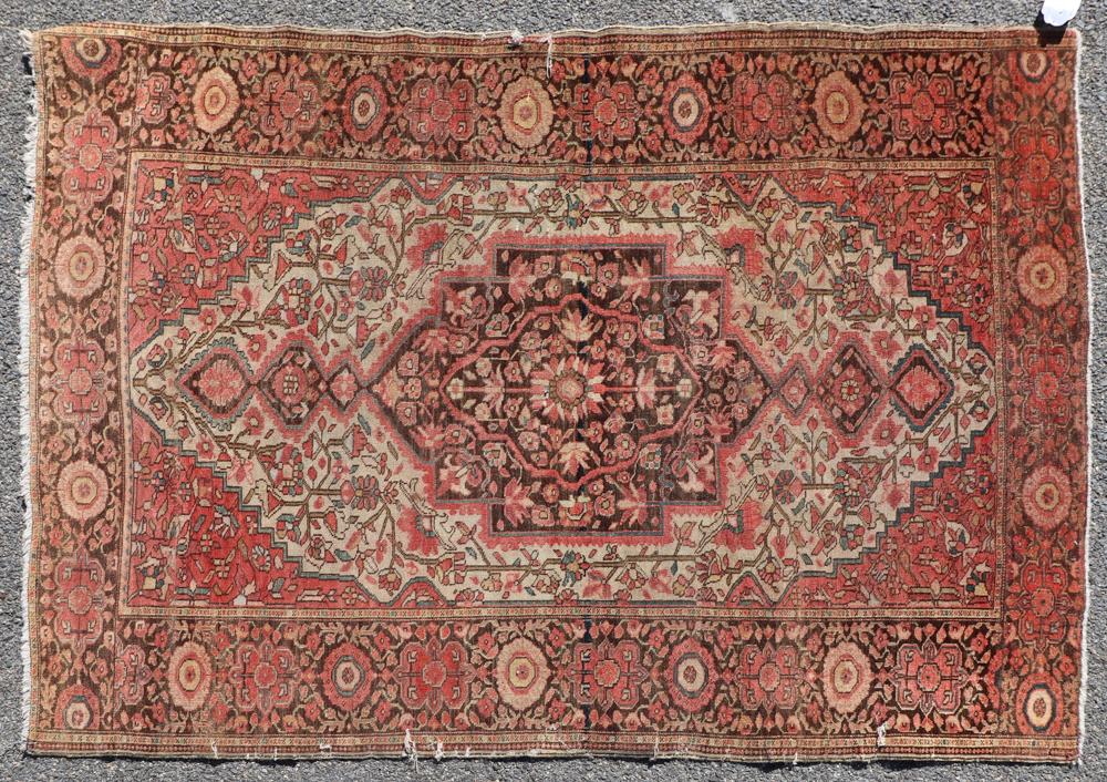 Antique Persian Sarouk Rug (1 of 8)
