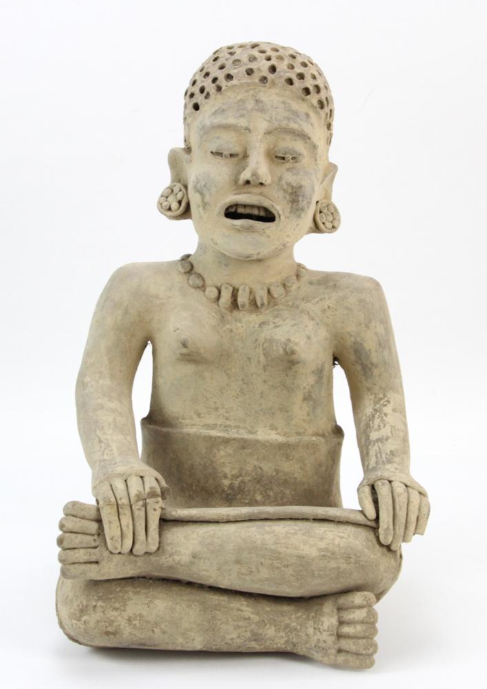 Pre-Columbian Style Seated Figure (1 of 6)