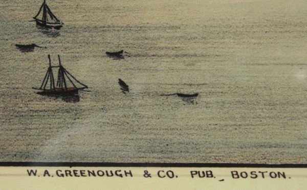 20th C. Print of Beverly, Massachusetts 1886 - 2