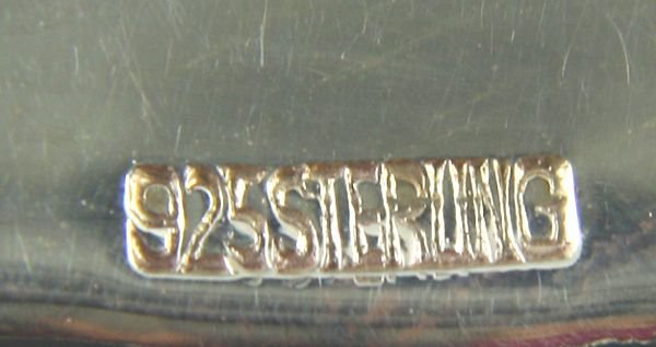 20th Century Judaica, Sterling Silver Menorah - 5