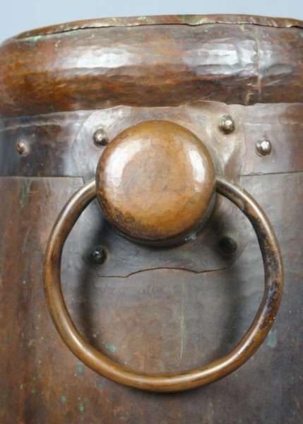 20th C. Copper Umbrella Stand, Attrib.Stickley - 2
