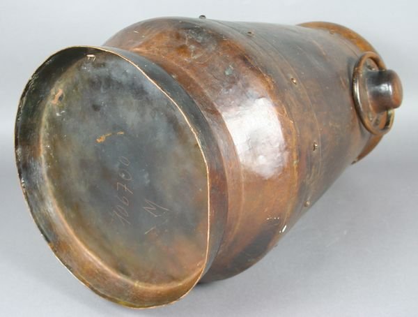 20th C. Copper Umbrella Stand, Attrib.Stickley - 3