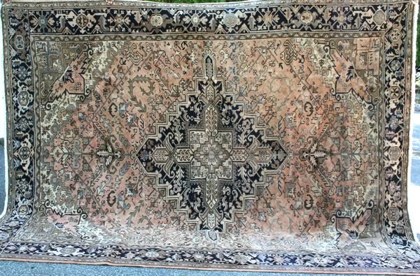 Semi-Antique Persian Heriz Rug, 8' 2" x 10' 5"
