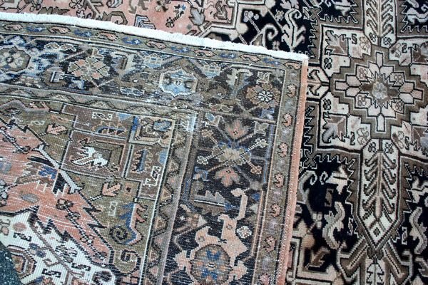 Semi-Antique Persian Heriz Rug, 8' 2" x 10' 5" - 2