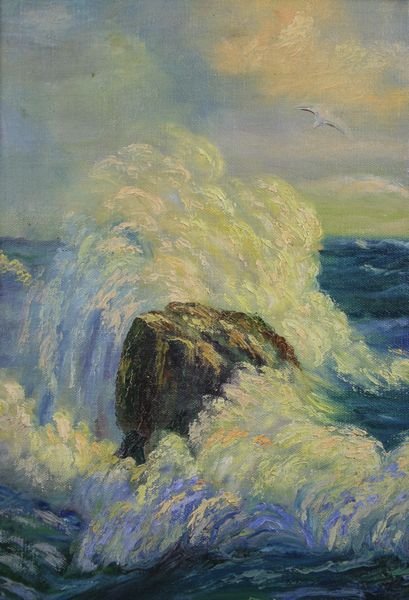 Sgnd Signe Nelson Stuart, Chromatic Waves, o/c - 2