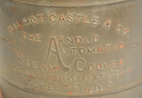 19th C. ENGLISH TIN BUTTER CHURN & COFFEE POT - 5