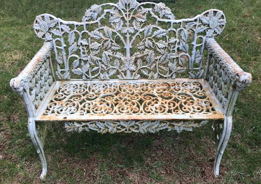Victorian Style Cast Iron Bench Apr 19 2020 Kaminski Auctions
