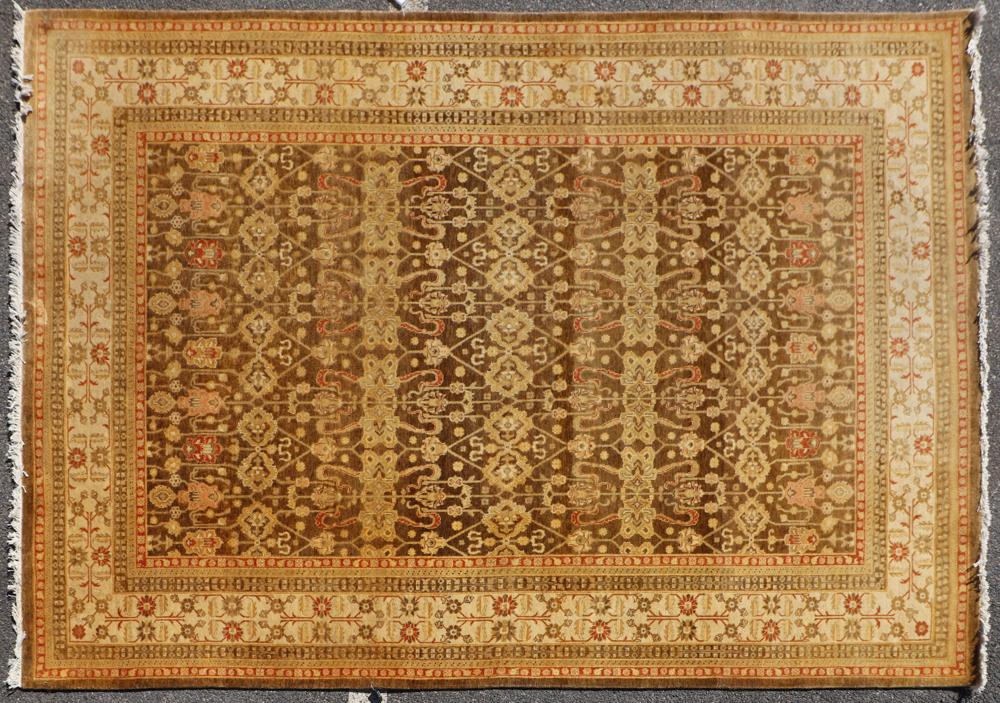 Fine Pakistani Rug: Fine Pakistani rug, 6' x 8' 11". Original cost $5398.