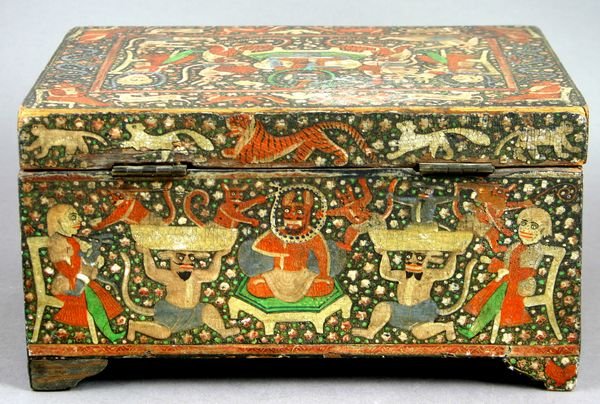 19/20th C. Document Box, Persian Decoration - 7