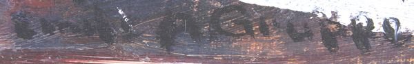 Signed Emile Gruppe, Bass Rocks, o/b - 3