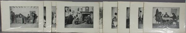 (9) Prints of Blacks by Knaffle & Bro., Tenn.