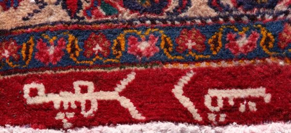 Semi-Antique Persian Kashan Rug, 9' 7" x 13' 1" - 2