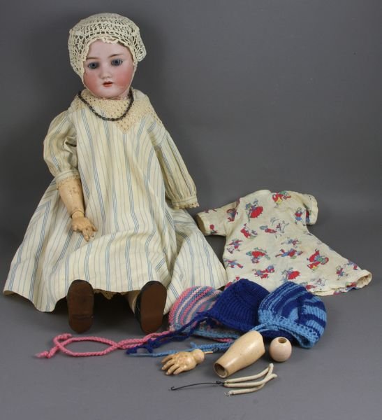 18" Halbig / Handwerck Bisque Head Doll