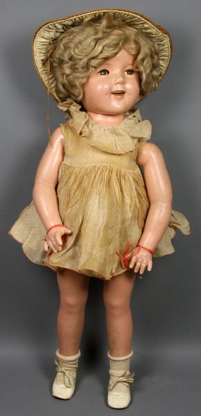 Shirley Temple Doll, 27", N&T Co Head