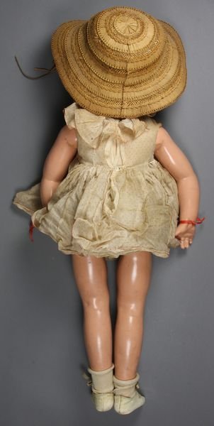 Shirley Temple Doll, 27", N&T Co Head - 3