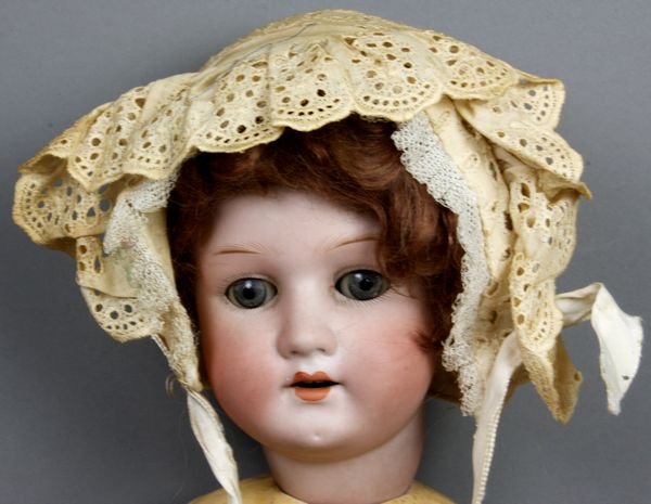 (2) German Bisque Head Dolls, 1 Ernst Heubach - 4