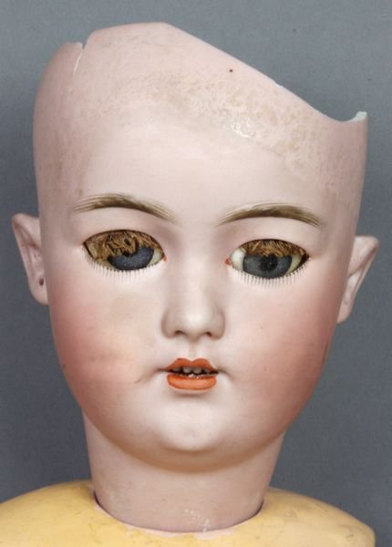 (2) German Bisque Head Dolls, 1 Ernst Heubach - 7