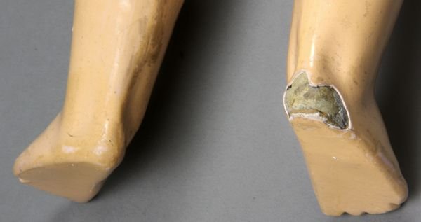 (2) German Bisque Head Dolls, 1 Ernst Heubach - 8