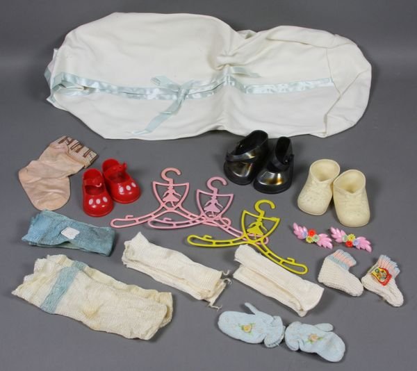 Box of 20th Century Doll Clothes - 3