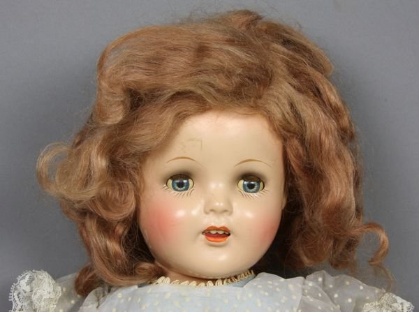 (3) Composition Dolls, 2 Shirley Temple Type - 3