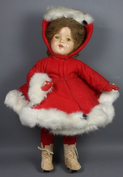 (3) Composition Dolls, 2 Shirley Temple Type - 6