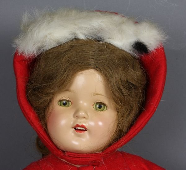 (3) Composition Dolls, 2 Shirley Temple Type - 7