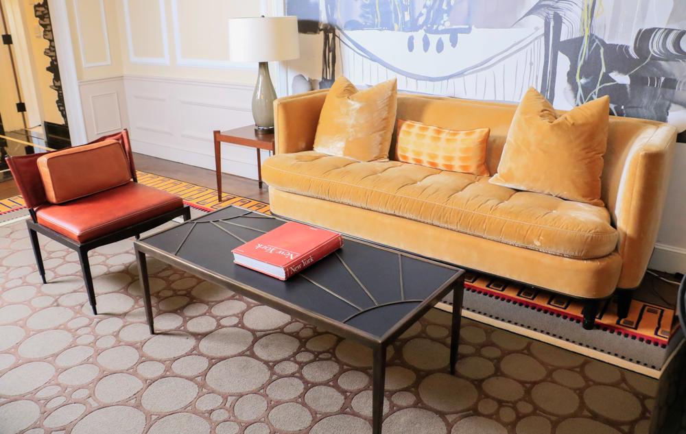 Vaughan Benz L.A. coffee table with bronze and marble (1 of 1)